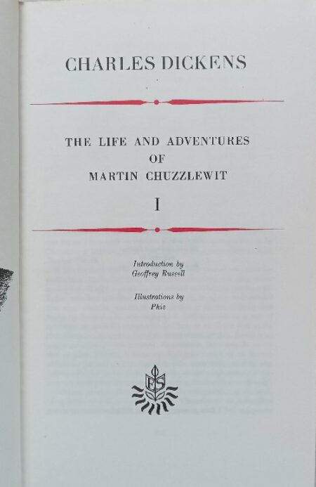 The life and adventures of Martin Chuzzlewit